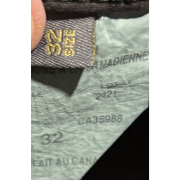 NWT Second Yoga Jeans High Rise Straight Slim Leg Black Womens Sz 32 (32x34.5) - Picture 5 of 5